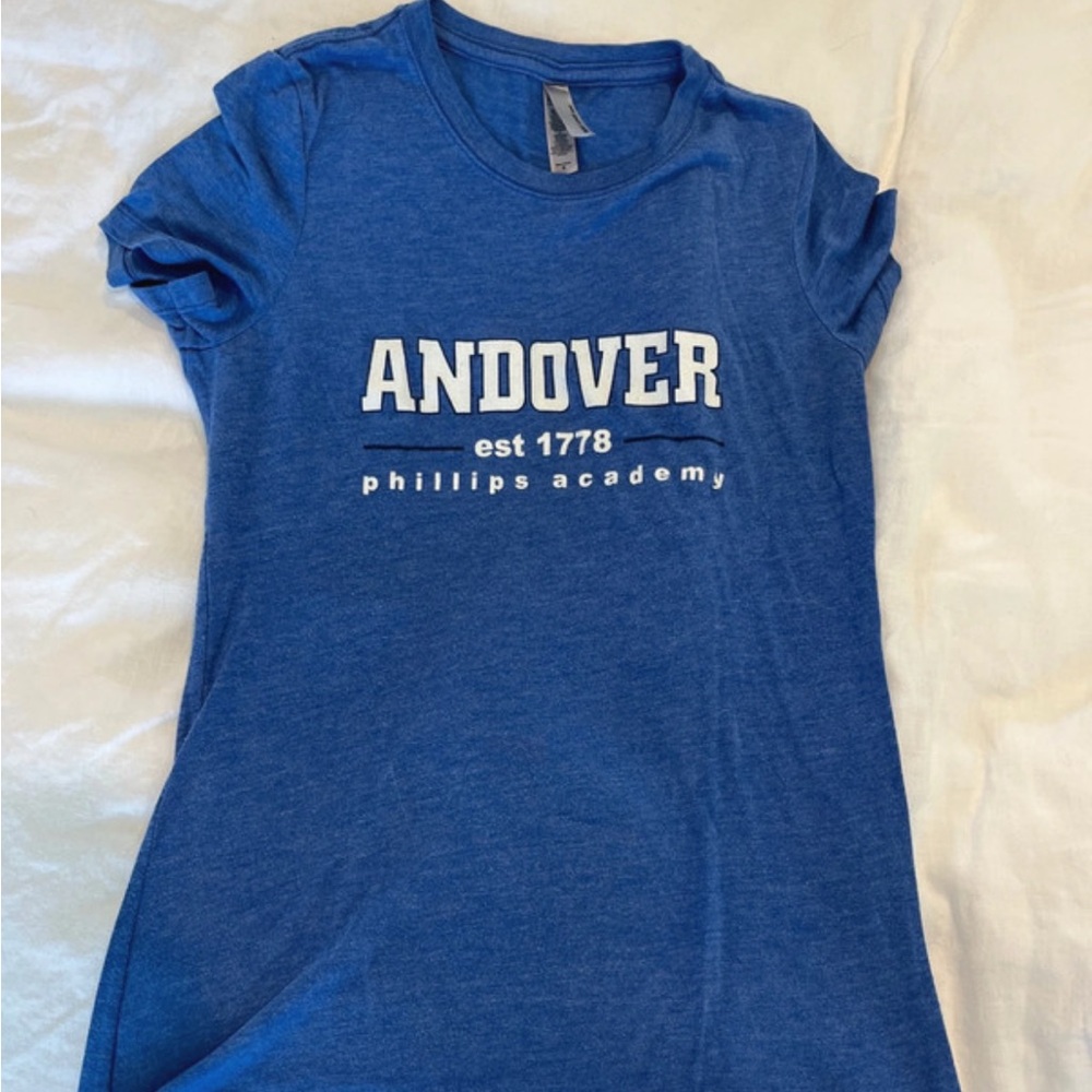 Blue Phillips Academy Andover Graphic Tee